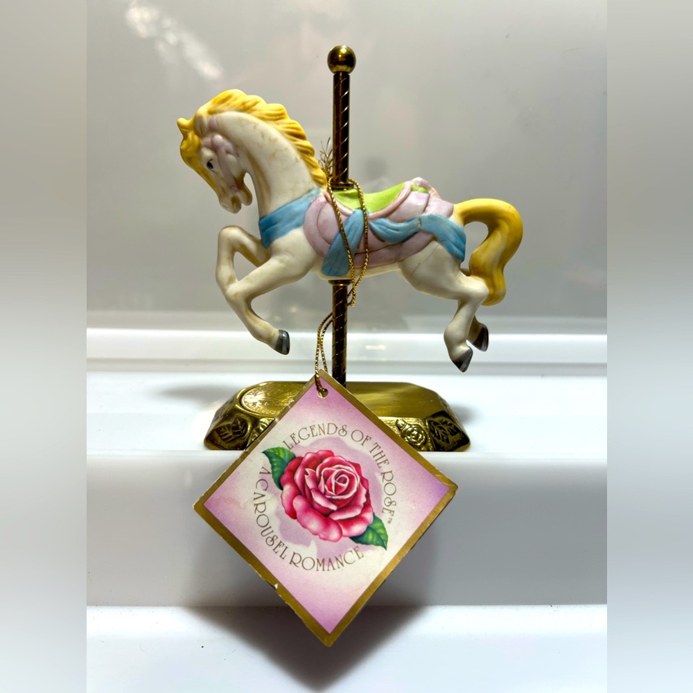 Legends of the Rose Carousel Horse